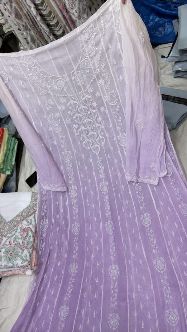 Pure Mul Anarkali Ready to Stitch Set