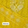 Mulmul Chanderi Suit with Pearl and Cutdana Work – Yellow