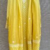 Mul Chanderi Jacquard Set with Sequin Katdana Work – Yellow