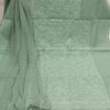 Cotton Chikankari Unstitched Suit with Chiffon Dupatta