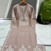Fancy Brasso Cotton Kurti – brown