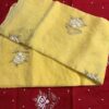 Viscose Organza Saree with Aari Zardozi Work