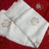 Viscose Organza Saree with Aari Zardozi Work