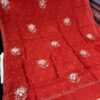 Viscose Organza Saree with Aari Zardozi Work