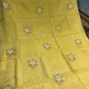 Viscose Organza Saree with Aari Zardozi Work