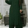 Viscose Kurta Set – bottle green