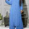 Viscose Kurta Set – Blue