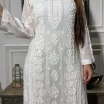 Viscose Kurta Set – White