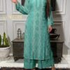 Viscose Kurta Set – Sea Green