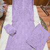 Modal Chikankari Plazo Set with Dupatta – Lavendar