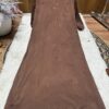 Modal Chikankari Plazo Set with Dupatta – brown