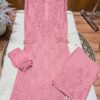 Modal Chikankari Plazo Set with Dupatta – pink