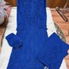 Modal Chikankari Plazo Set with Dupatta – Royal Blue