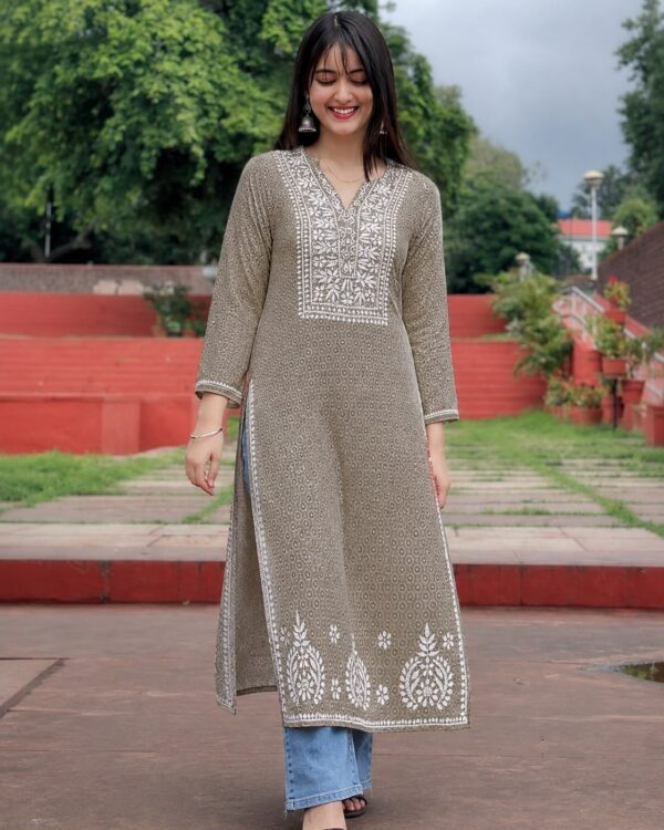 Fancy Brasso Cotton Kurti